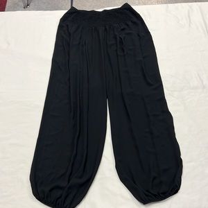 Victoria's Secret Sheer Black Pants, so cute!  BRAND NEW NWT Size Small